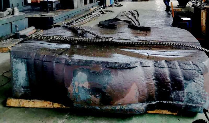 承載750T船舶專用重型吊鉤順利交給客戶！